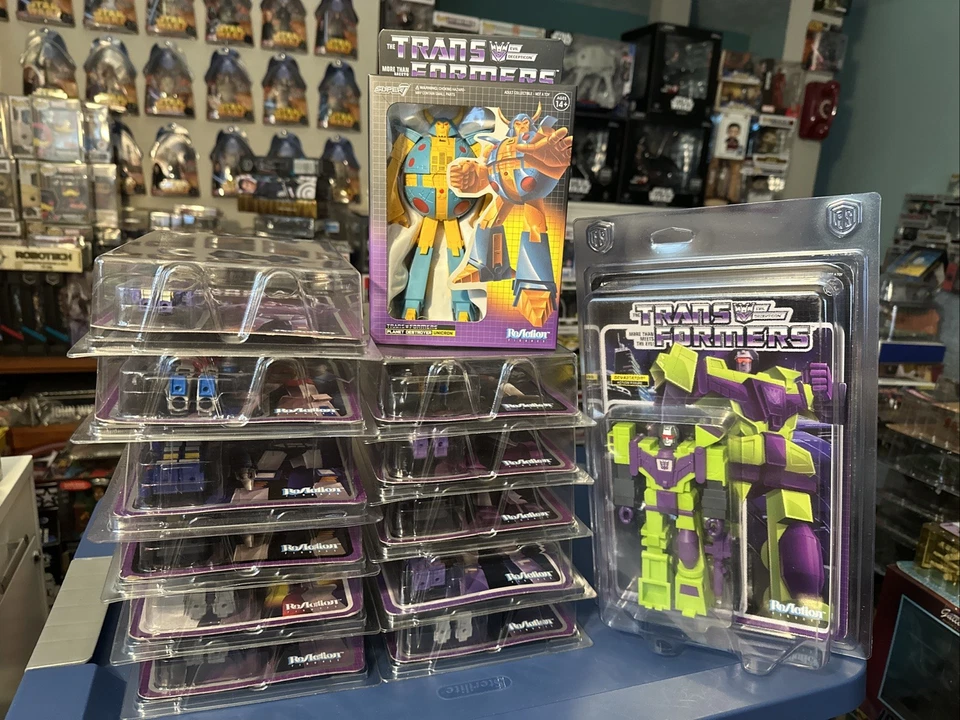 Super7 Reaction Transformers Decepticon Collection Lot of 13 New Sealed - Image 2 of 4