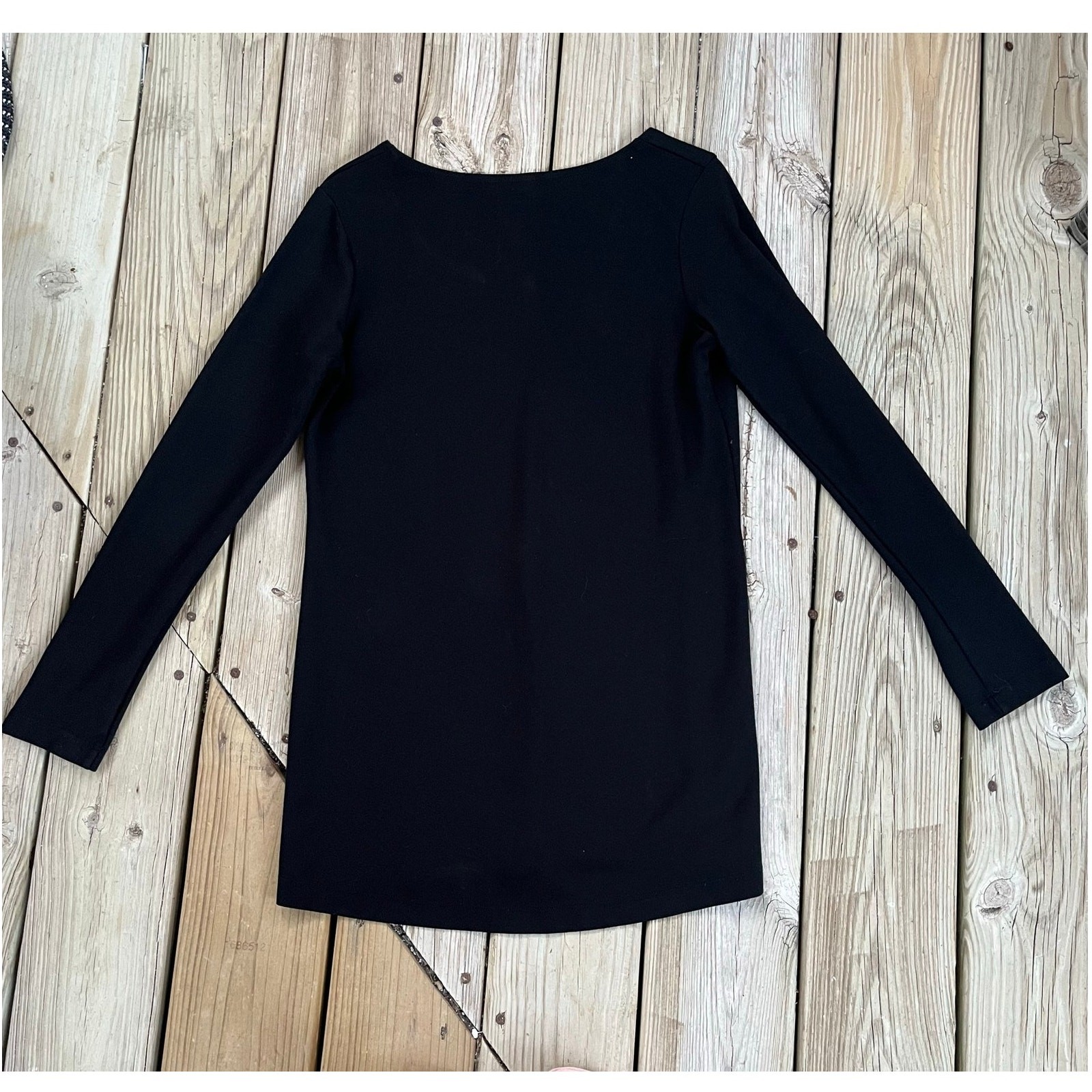 Brynn Walker Women's Black Soft Knit Basic Long S… - image 2