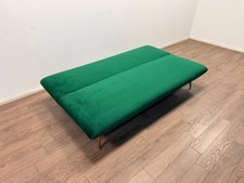 Habitat Matteo Velvet Clic Clac Sofa Bed – Green