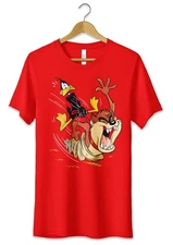 Daffy Duck Vs. Taz T Shirt T Shirt Cartoon Funny