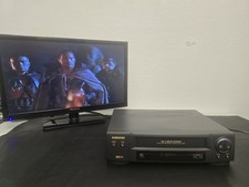 Samsung VR5607 4 Head VCR & A/V Cable, Sealed Blank, Tested Working VHS Player,