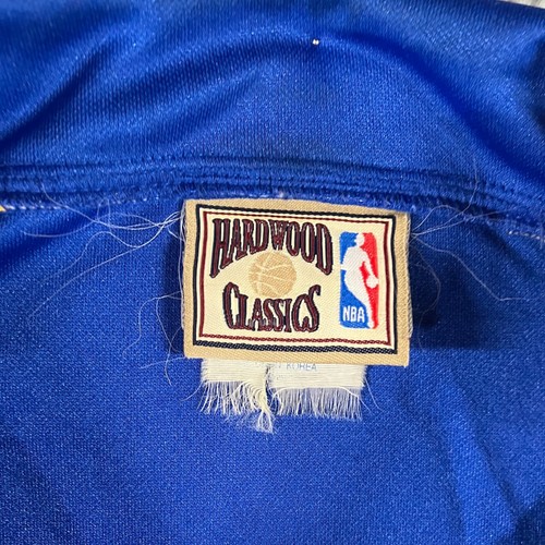 Vtg NBA Hardwood Classics Warm Up Shirt 4XL Denver Nuggets Rainbow Skyline Baggy - Picture 3 of 13