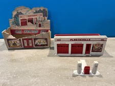 Plasticville Gas Station Kit GO-2 Bachmann Bros. Complete
