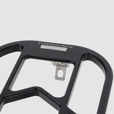 CNC Cut Gepäckträger hinten für Brompton Faltrad Top Gewichtsverteilung