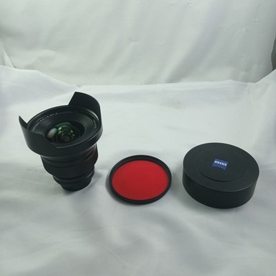Carl Zeiss Distagon 15mm F/2.8 Cine Lens TESTED  clear Glass W/ B+W Filter