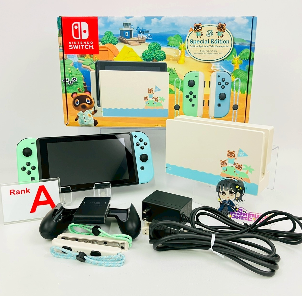 Nintendo Switch Console HAC-001(-01) A Rank Animal Crossing