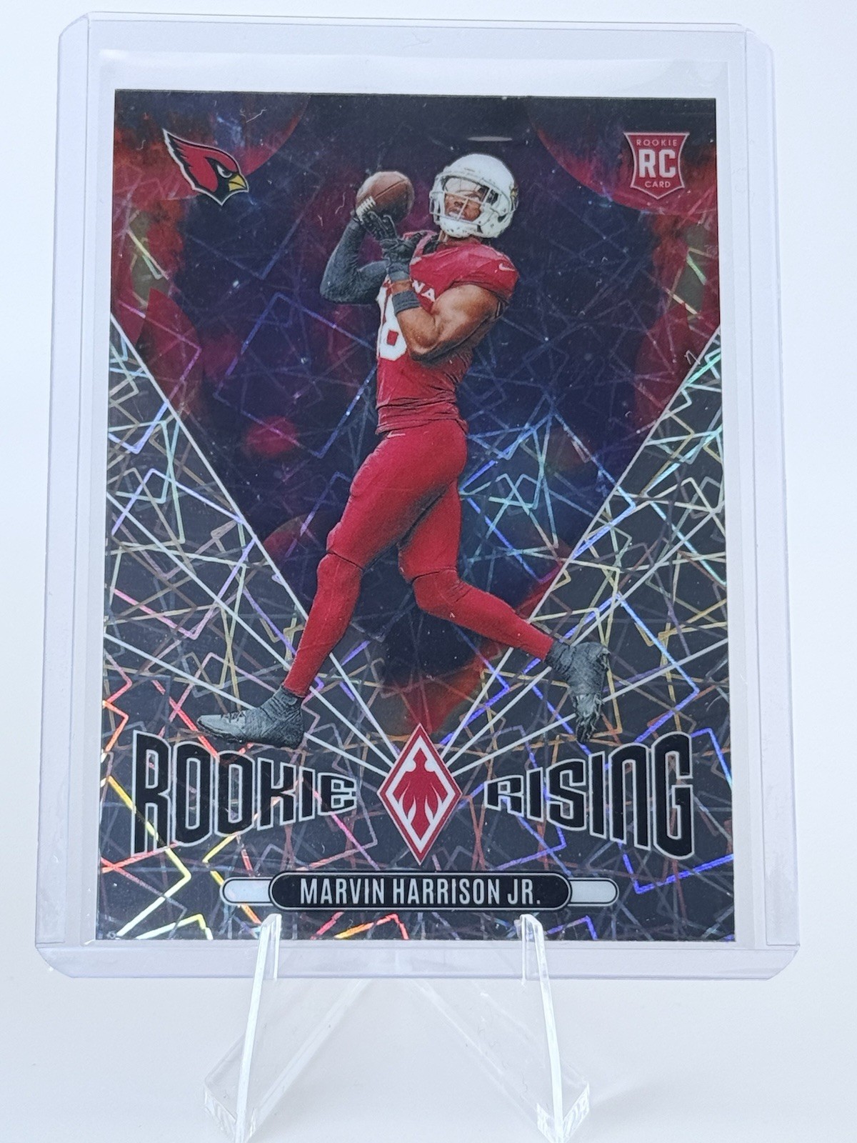 2024 Panini Phoenix -  Marvin Harrison Jr. Rookie Rising Lazer #RR-MHJ (RC)