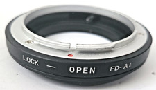 Canon FD to Nikon Nikkor Ai Lens Ring Adapter Mount Adapter