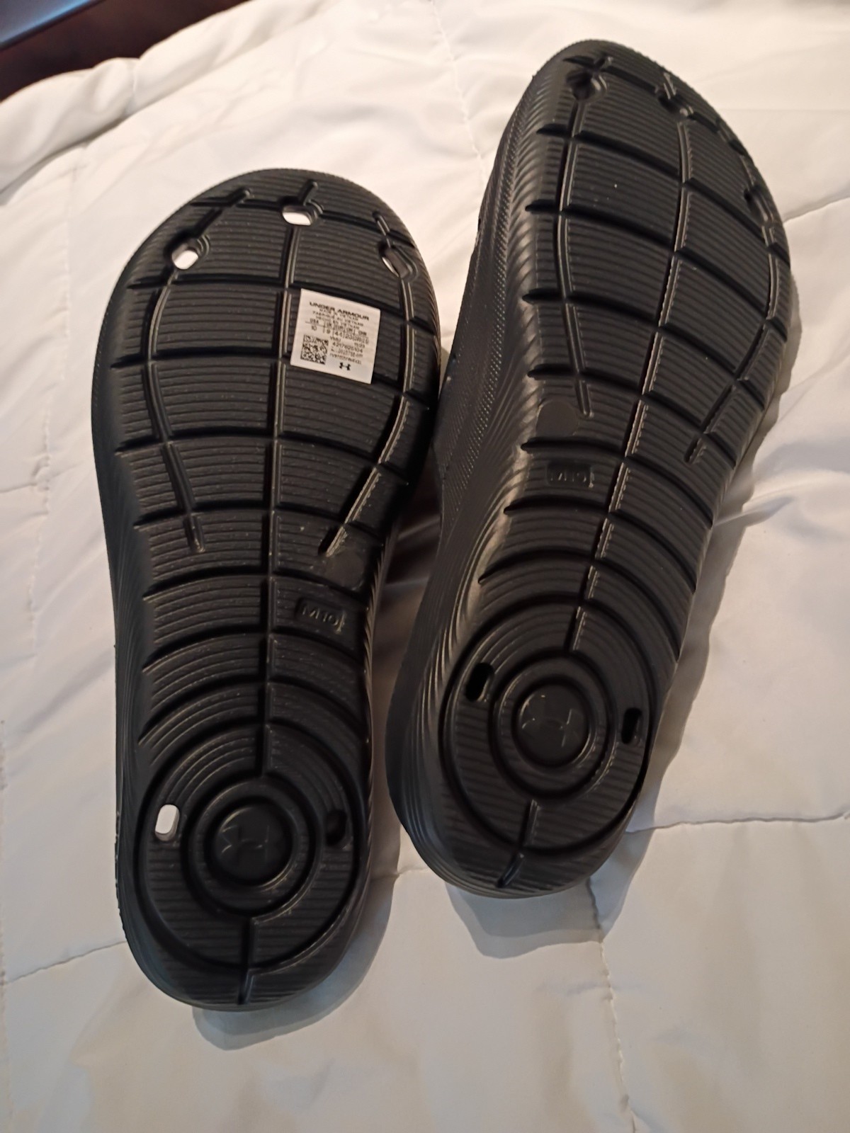 Under Armor Locker IV Men's Slide Sandal - Black (3023758) thumbnail 4