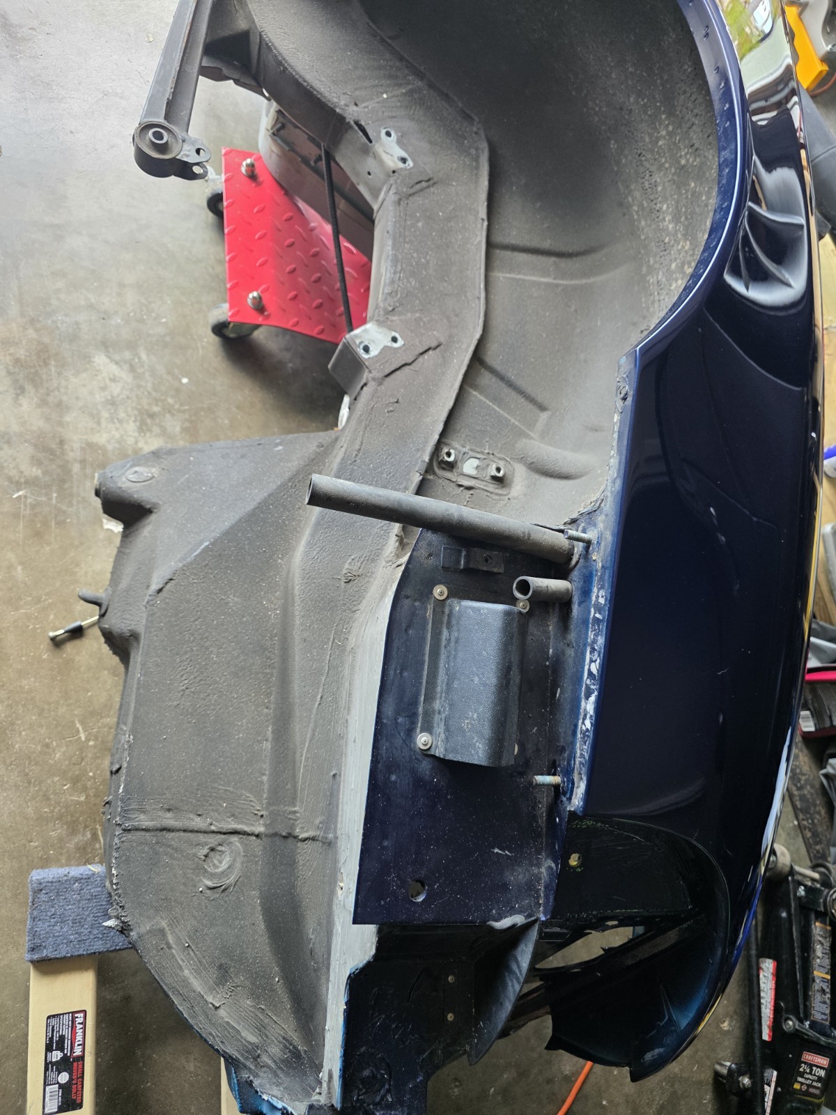 Aston Martin DB7 Volante Convertible Left Quarter Panel & Structure