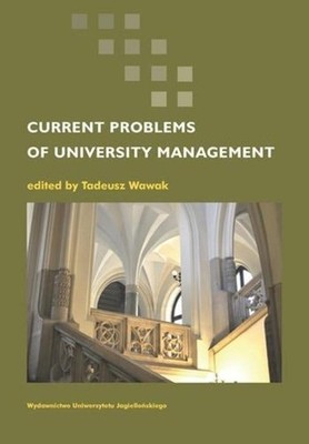 Current Problems of University Management - 9788323335344