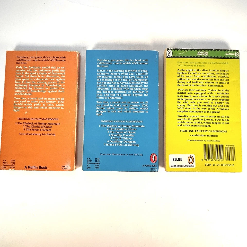 The Forest Of Doom + Rebel Planet +  Deathtrap Dungeon S Jackson + I Livingstone - image 2 of 4