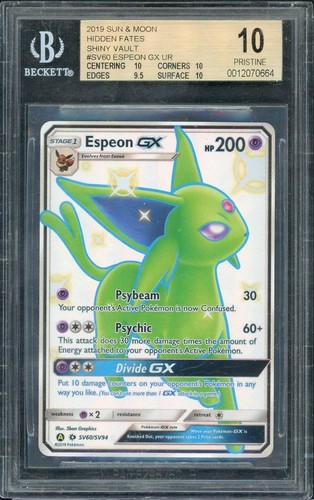 Espeon-GX graded BGS 10 for sale on eBay
