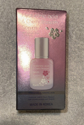 Farm Stay Hyaluronic Acid & Cherry Blossom Serum 1.18fl oz  Korea