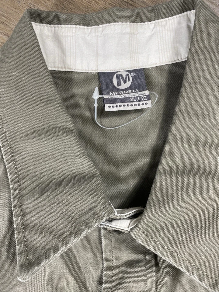 NWOT Merrell Live United Wolverine World Wide Button Up Cotton Shirt Mens XL - Image 4 of 4