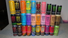 Monster Energy | Seltene u. eingestellte Dosen | VOLL und LEER | In- und Ausland