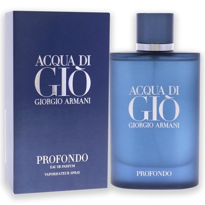 Acqua Di Gio Profondo by Giorgio Armani for Men - 4.2 oz EDP Spray