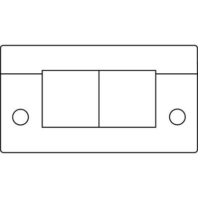 1PC ICOTEK CORP 42249 Split Multi Cable Transit Frames, KEL-E2, Black