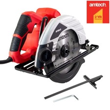 1400W Electric Circular Saw Heavy Duty Wood Cutting Power Tool + 185mm TCT Blade