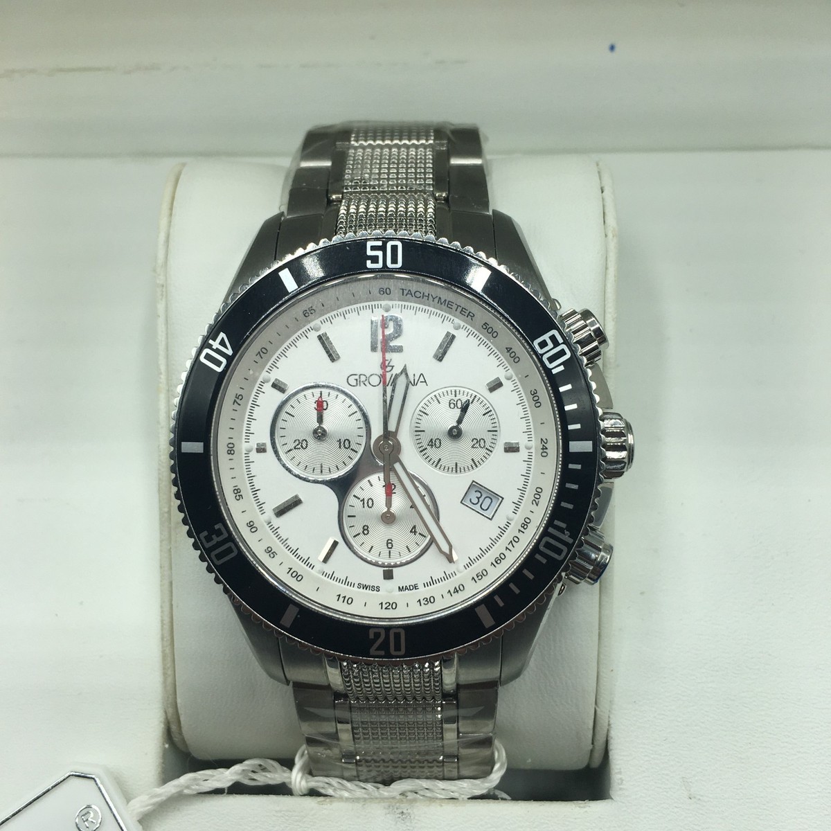 New in Box | Never Worn - Swiss Made Grovana Men Chronograph 