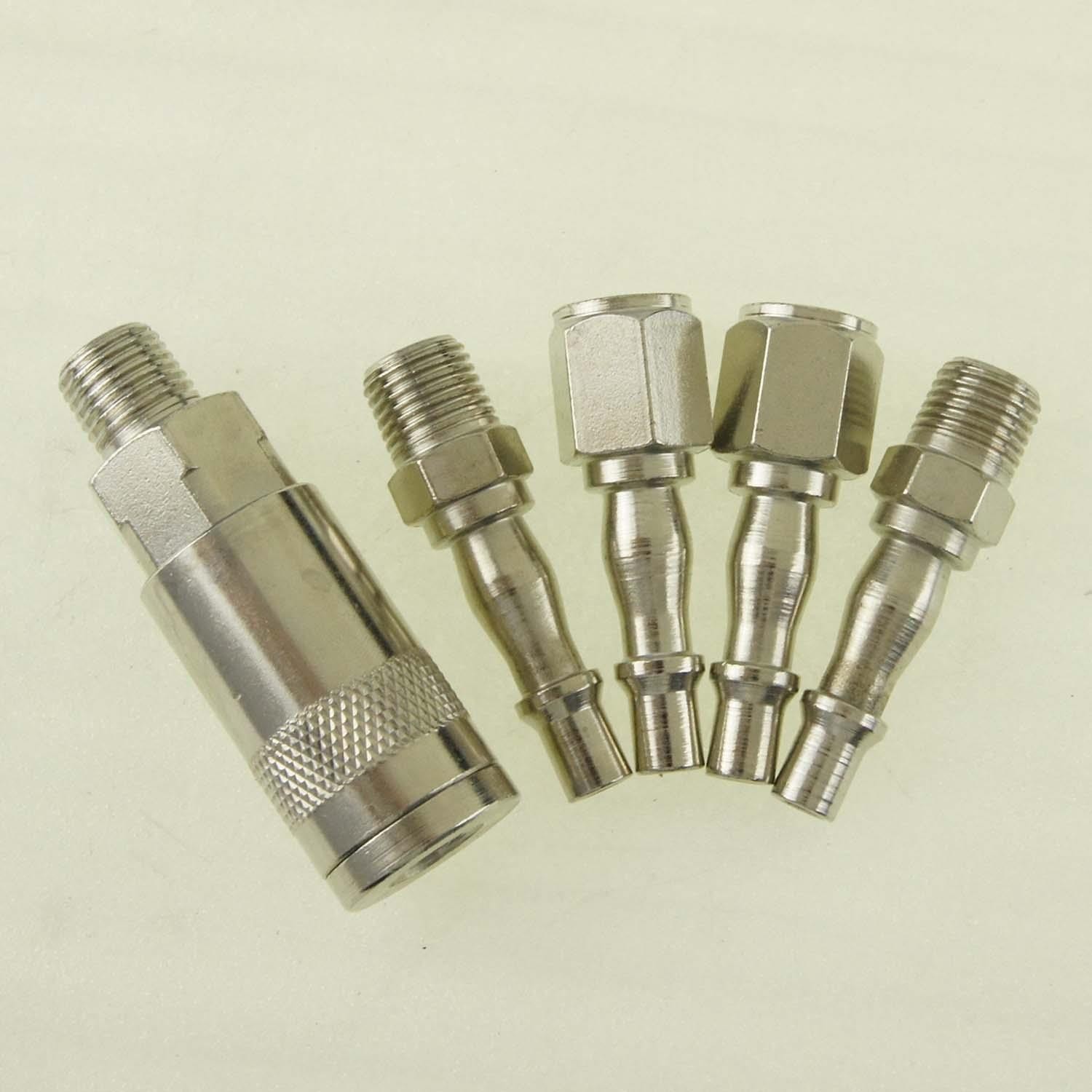5PCs air quick coupler connector British type