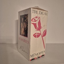 Vhs Pierre Elliott Trudeau [ Mémoires ] 1994/280 Minutes/3 Cassettes [ French ]