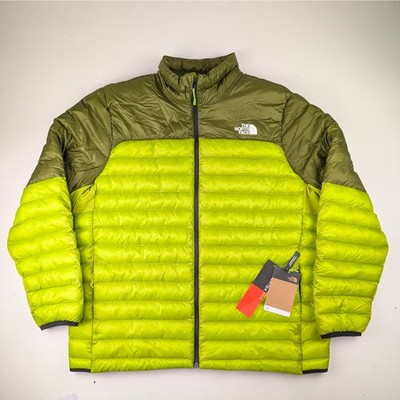 The North Face Men's XL Terra Peak Puffer Jacket - Meadow Grass/Forest Olive