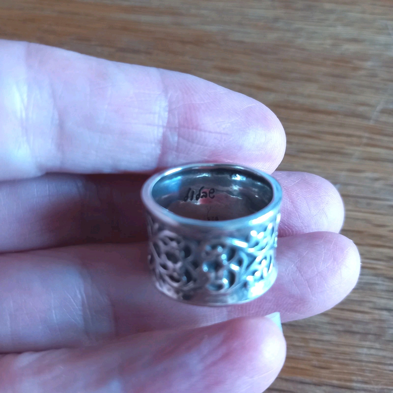 Didae Shablool Solid Silver 925 Designer Ring - N… - image 4