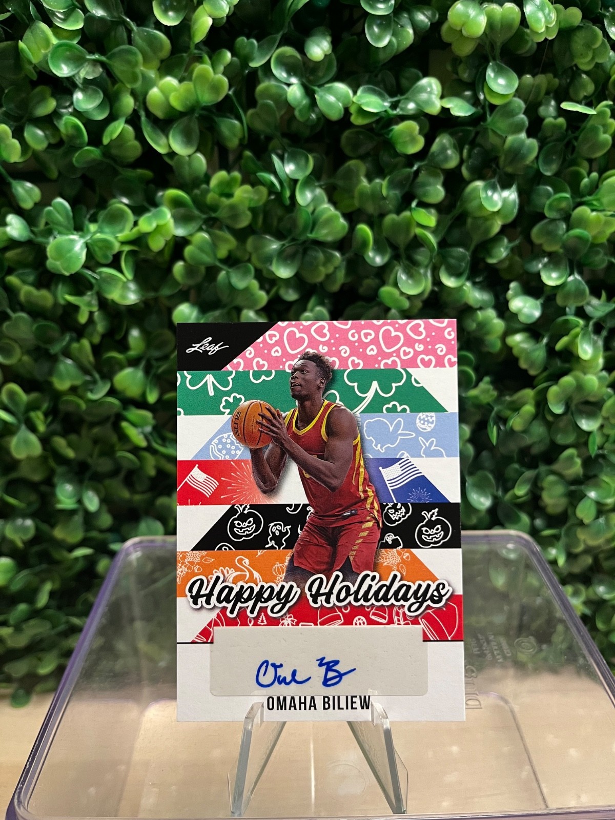 2025 Leaf Holiday - Omaha Biliew #BA-OB1 (AU, RC)