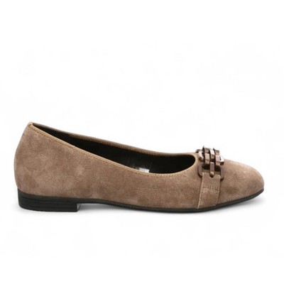 Ara Women's Scout Chain Flats Sesame