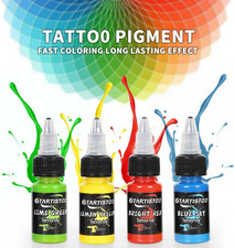 Professional Tattoo Ink Set 14 Colors 1/2Oz 15Ml Vegan Pigment Tattoo Supplies