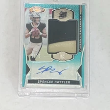 2024 Certified Spencer Rattler Freshman Fabric #FMS-SRR  /15 RPA RC