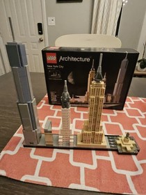 LEGO Architecture New York City Skyline 21028 100% Complete W Box & Instructions