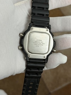 CASIO SKY WALKER DW-401 Digital Watch 20BAR Water Resistant Black