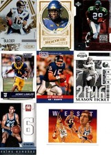 WEST VIRGINIA MOUNTAINEERS CARD LOT JERRY WEST KENNY LAWLER MARC BULGER MIKE FOX