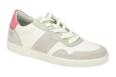 Ecco STREET LITE Damenschuhe - sportliche Schnür- Halbschuhe weiß Freizeit NEU