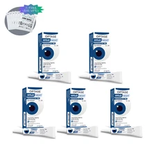 5Pcs Optase HYLO NIGHT Eye Ointment 5g_Dry Eye Relief_Exp2028 + 6Free Lens Wipes