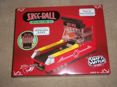 NEW! SKEE-BALL Snap Switch Construction Set 92 pcs