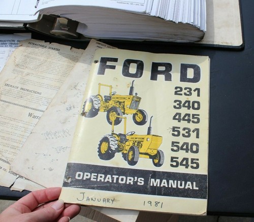 Ford New Holland Tractors 1975 / 81 Service Parts Catalog Operators Manual 1981 - Picture 10 of 12
