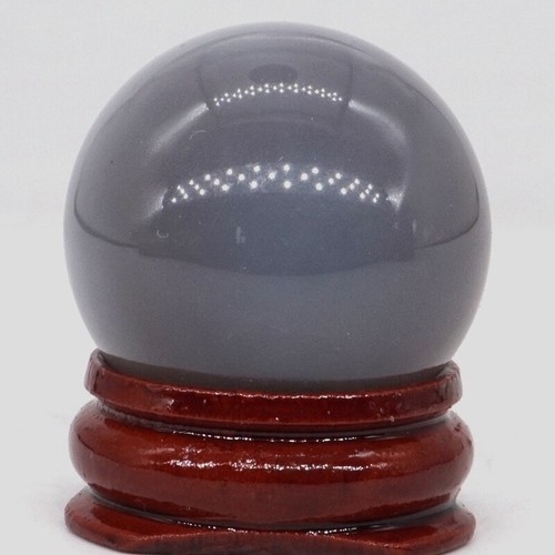 30MM Wholesale Natural Gemstone Sphere Crystal Reiki Healing Globe Ball / Stand - Picture 65 of 84