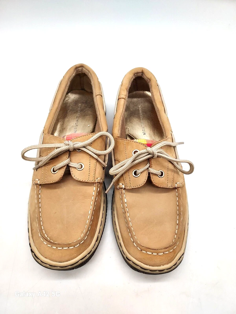 Tommy hilfiger women's boat clearance shoes