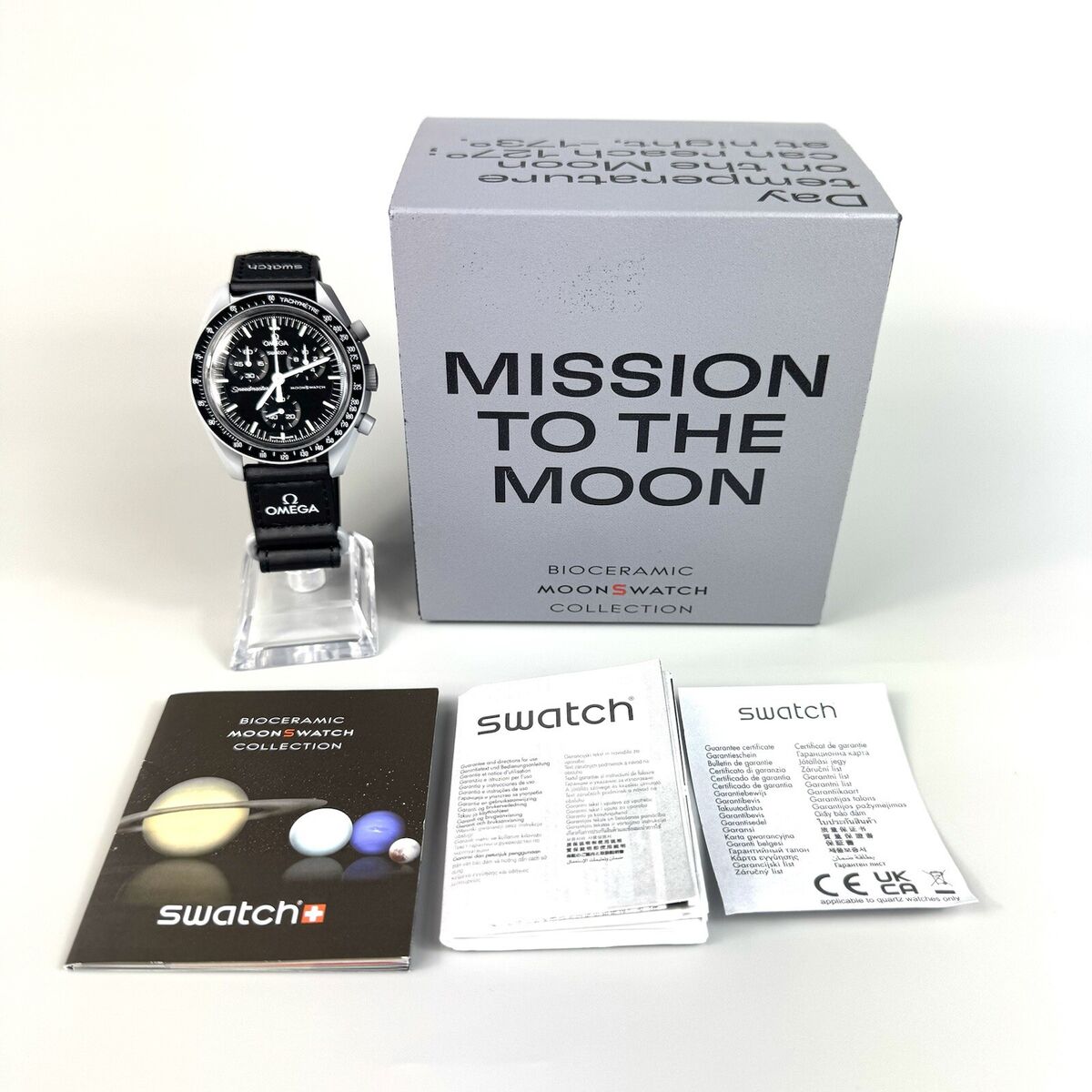 Omega Omega x Swatch Mission to the Moon SO33M100 Quartz Omega Omega x Swatch Mission to the Moon SO33M100 Quartz