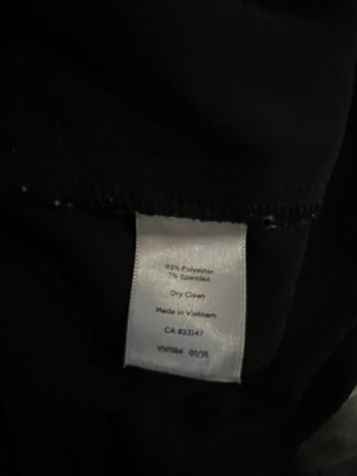 TALBOTS Black Pull On Pants Drawstring Elastic Wa… - image 6