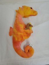 Wild Republic Plush Seahorse with 3 babies 14" STUFFED ANIMAL