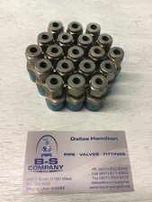Swagelok SS-400-1-6 Stainless Steel Tube Fitting, Male Connector, 1/4" Tube OD,