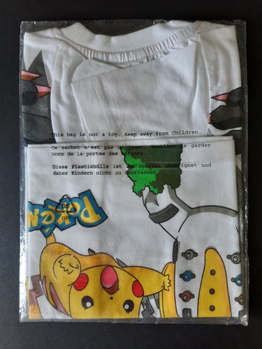 Pokemon T-Shirt For Kids 4 Years Pikachu Giratina Regigigas New - Picture 3 of 3