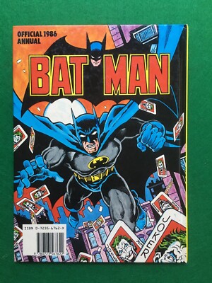 BATMAN THE OFFICIAL ANNUAL 1986, DENNY O NEILL Grant Morrison Hard 