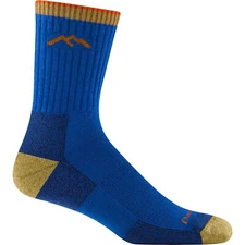 Limited Edition Darn Tough 1466 ATLAS BLUE Mens Micro Crew Midweight Hiking Sock