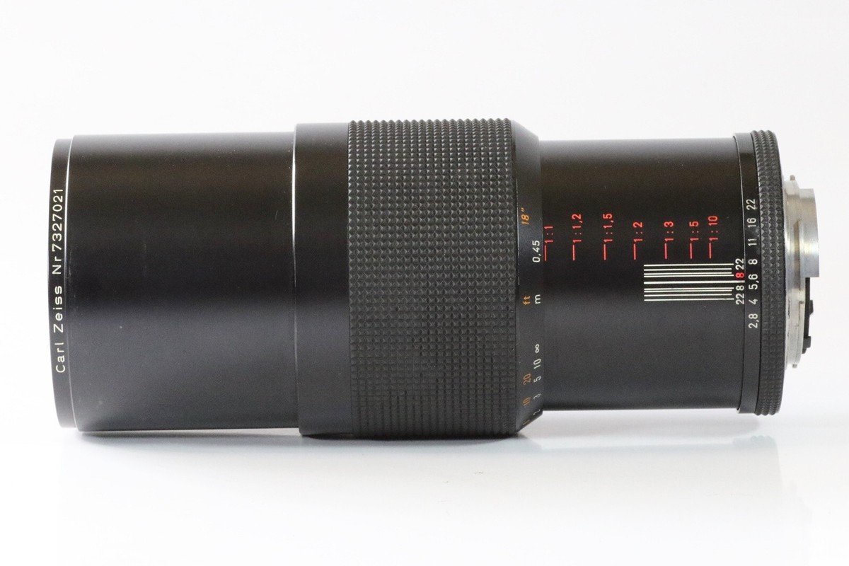 【美品】CONTAX makro-planar 100mm f2.8 T*AEJ CONTAX Carl Zeiss Makro-Planar 100mm f2.8 AEJ Near MINT MF Lens