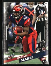 Terrence Magee 2019 Topps AAF #121 RC Football Card